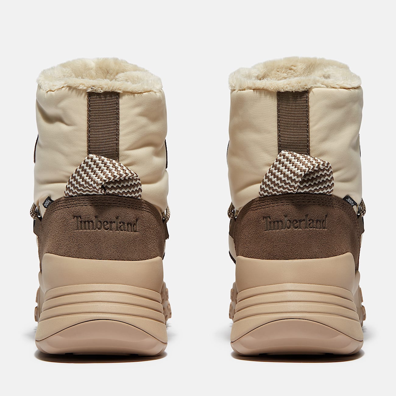 Bottine de neige mi haute a doublure chaude impermeable Moriah Range pour femme en gris