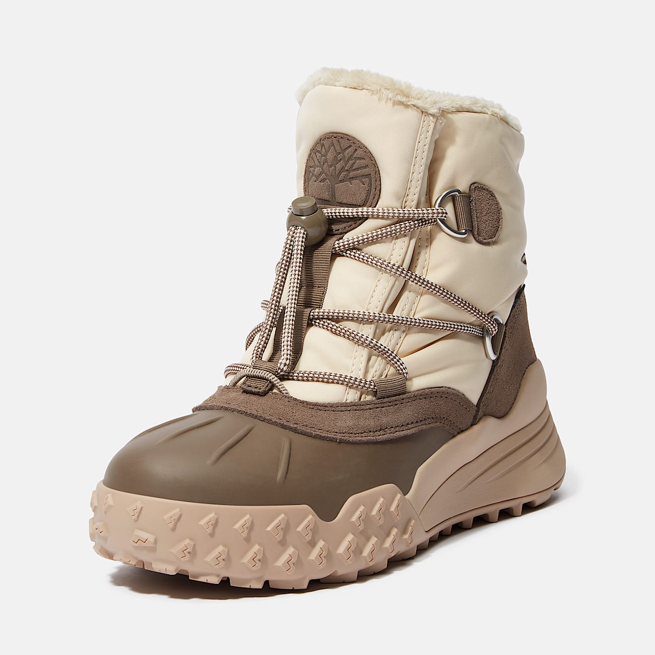 Moriah Range Mid Warm Lined Waterproof Snow Boot for Women in Grey