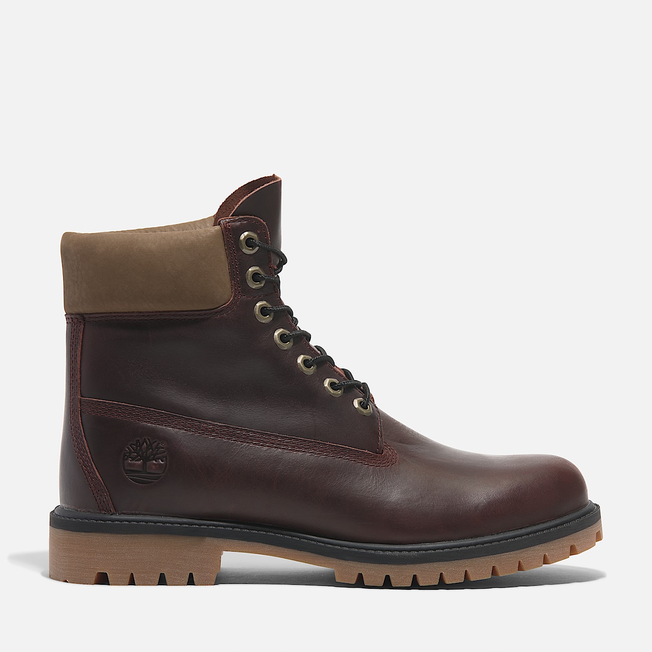 Timberland Heritage Lace up 6 Inch Boot for Men in Dark Red