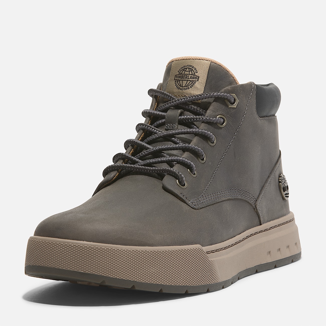 Grey timberland trainers shop