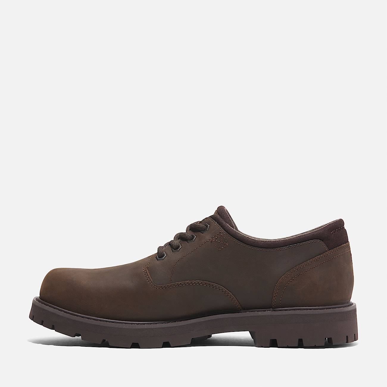 Britton Road Lace Up Waterproof Shoe for Men in Dark Brown