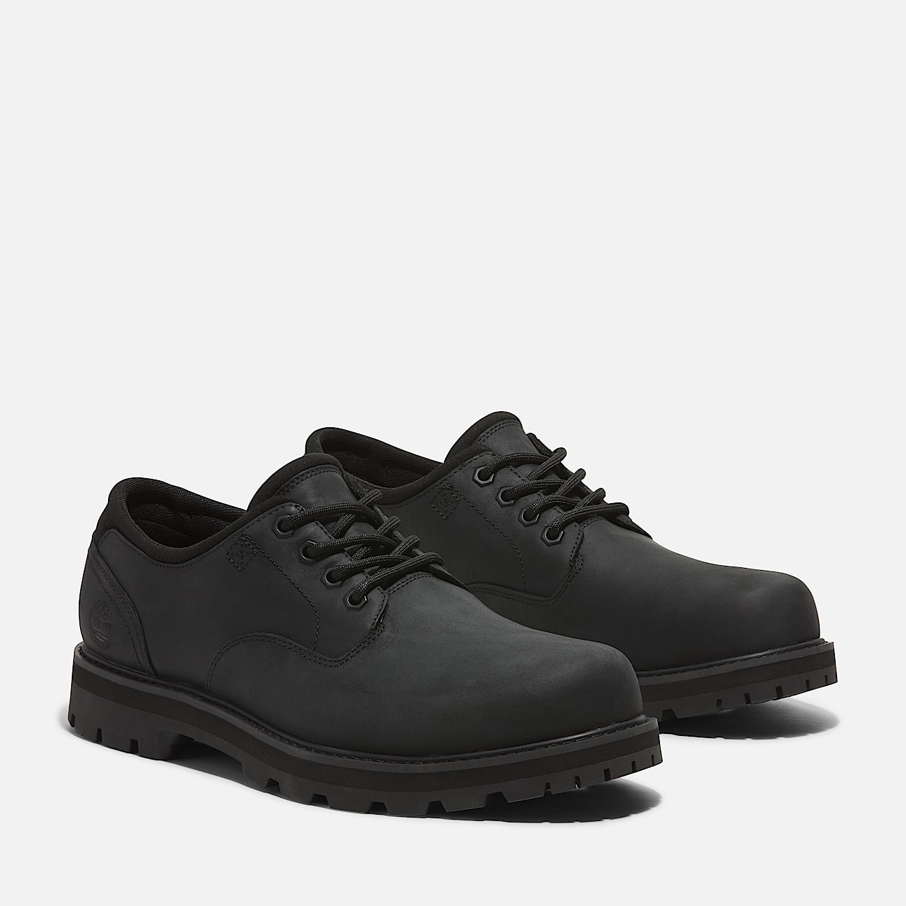 Britton Road Lace Up Waterproof Shoe for Men in Black