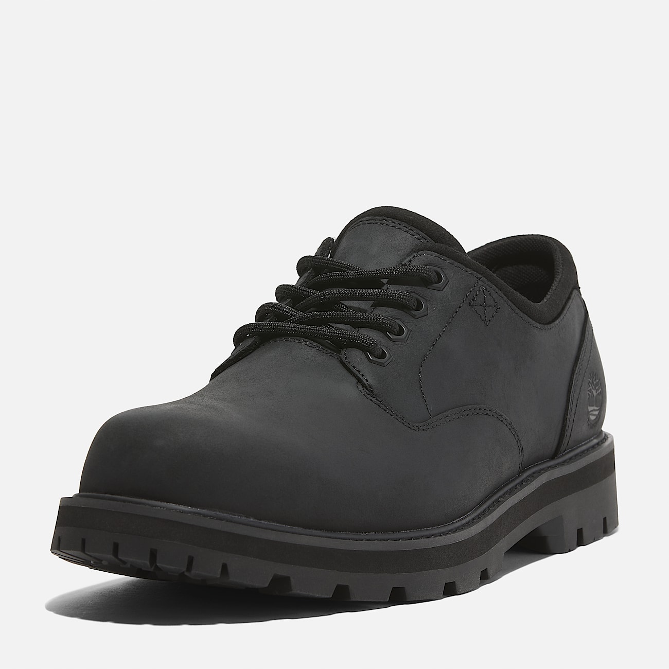 Britton Road Lace Up Waterproof Shoe for Men in Black