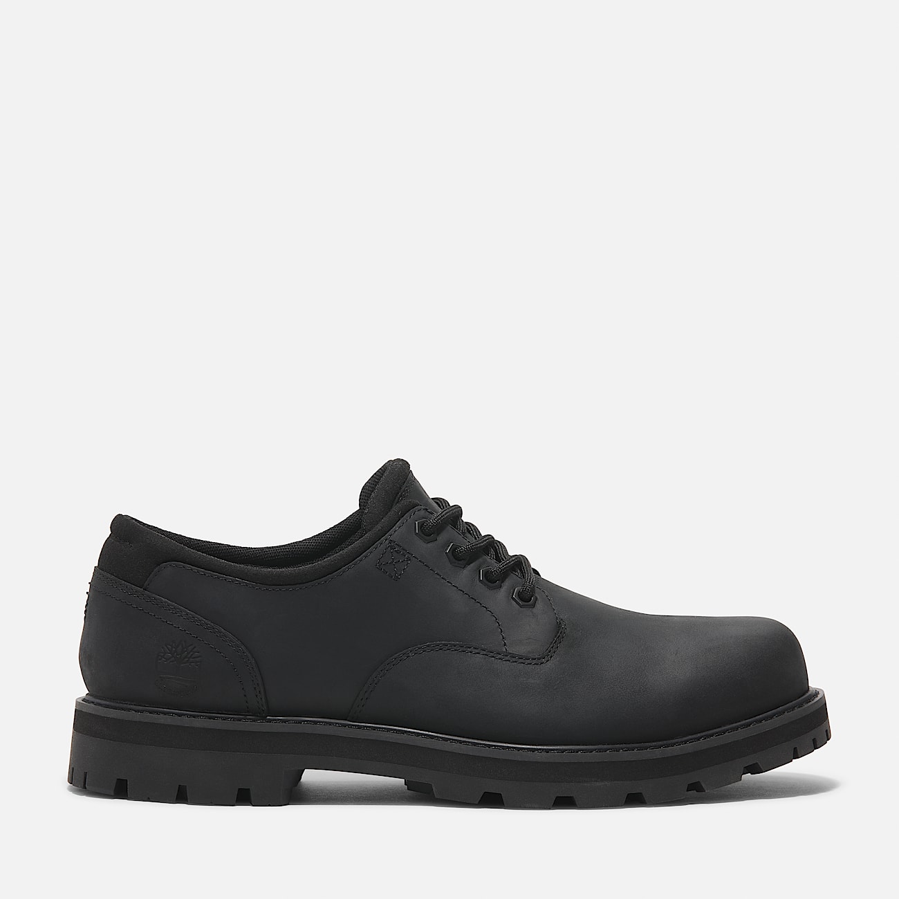 Britton Road Lace Up Waterproof Shoe for Men in Black
