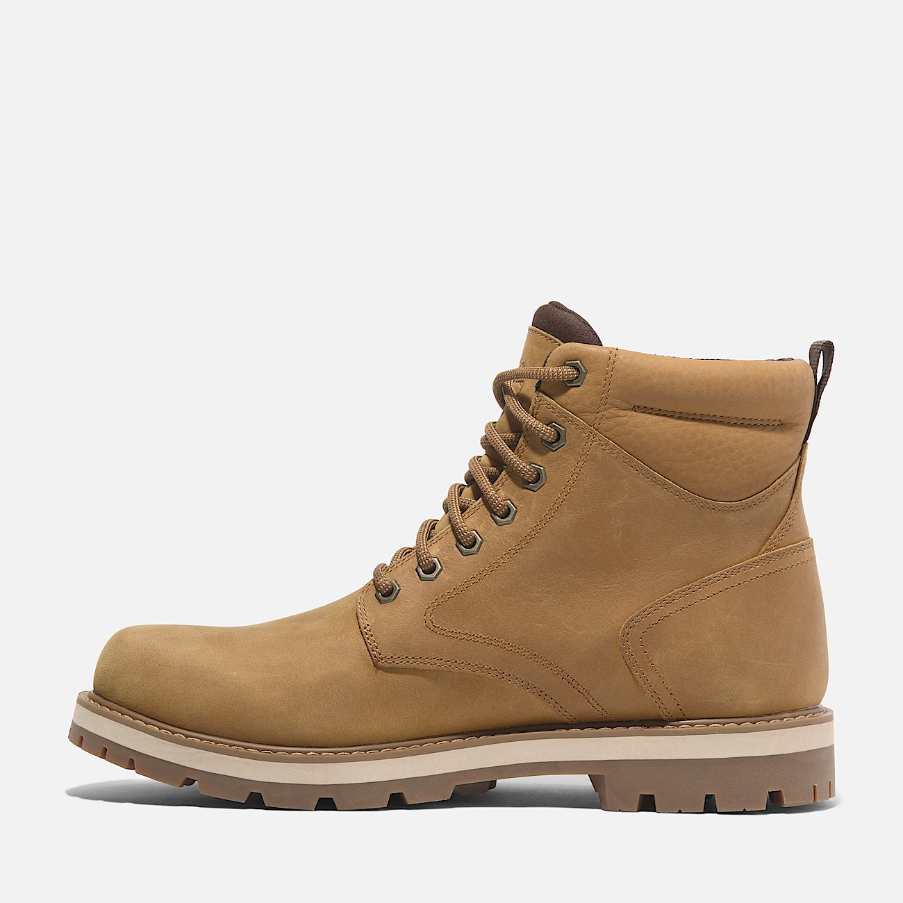 Britton Road Mid Lace-Up Waterproof Boot for Men in Yellow