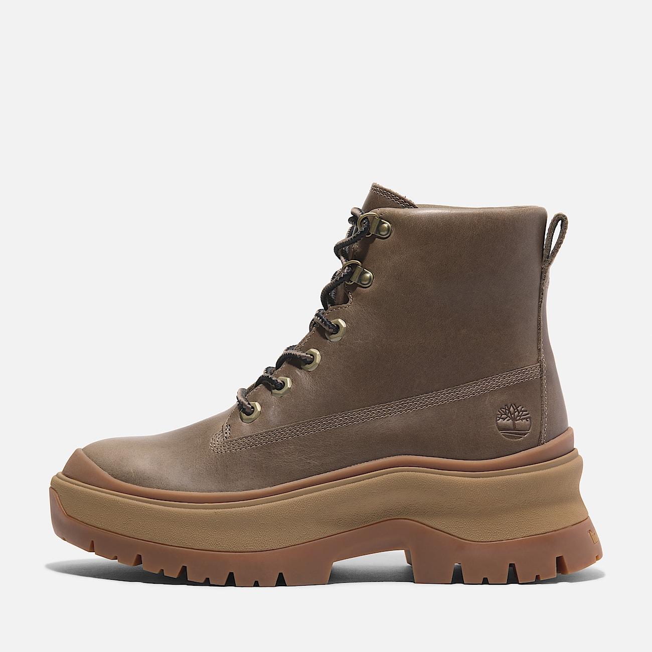 Roxie Lane Mid Lace Up Boot for Women in Brown
