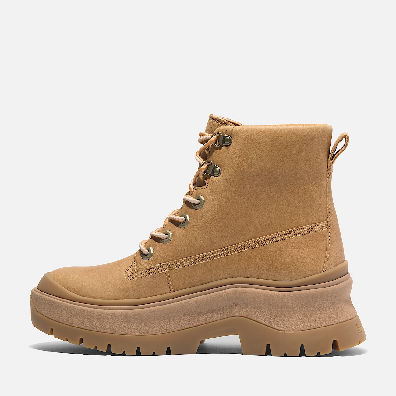 Roxie Lane Mid Lace Up Boot for Women in Yellow
