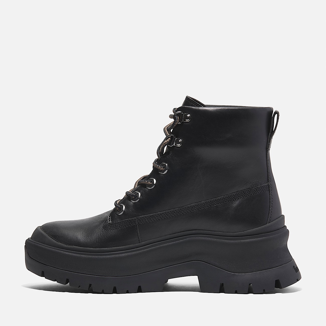 Lace up flatform boots top
