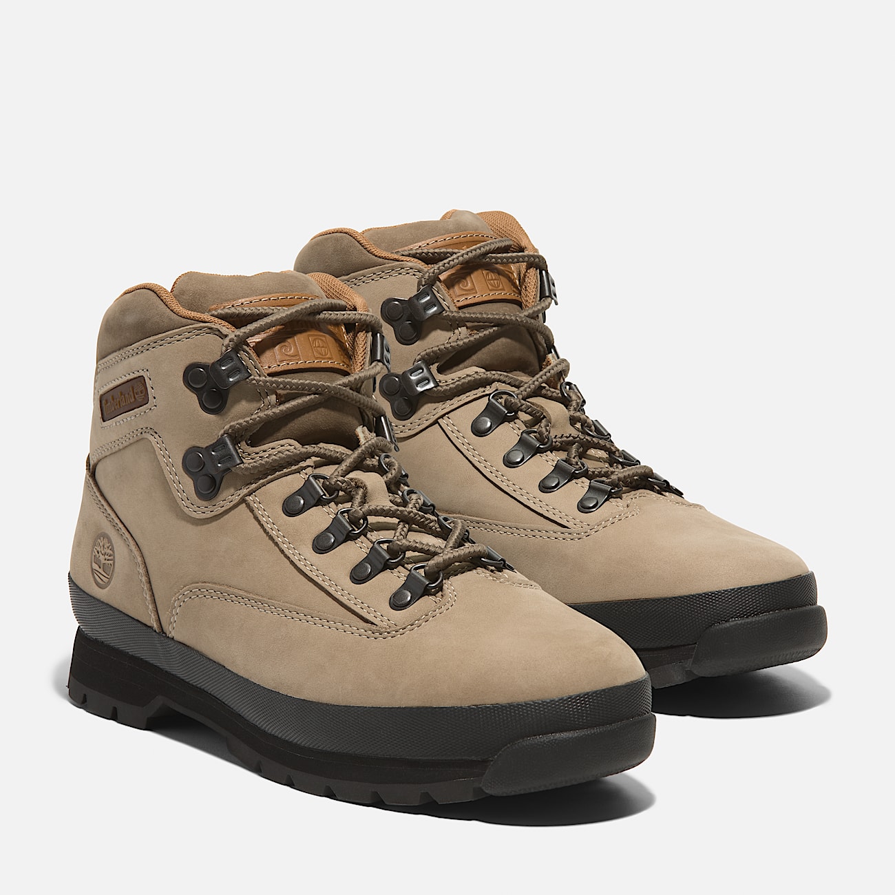 Euro Hiker Lace up Boot for Men in Beige