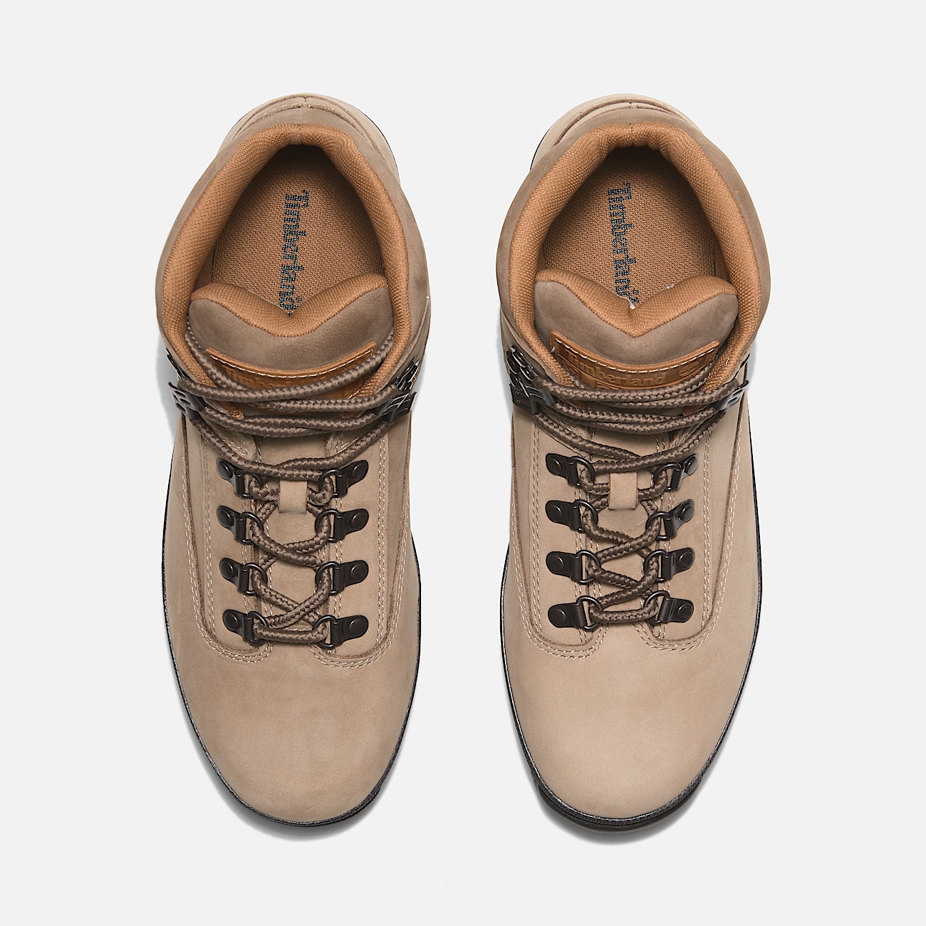 Euro Hiker Lace up Boot for Men in Beige