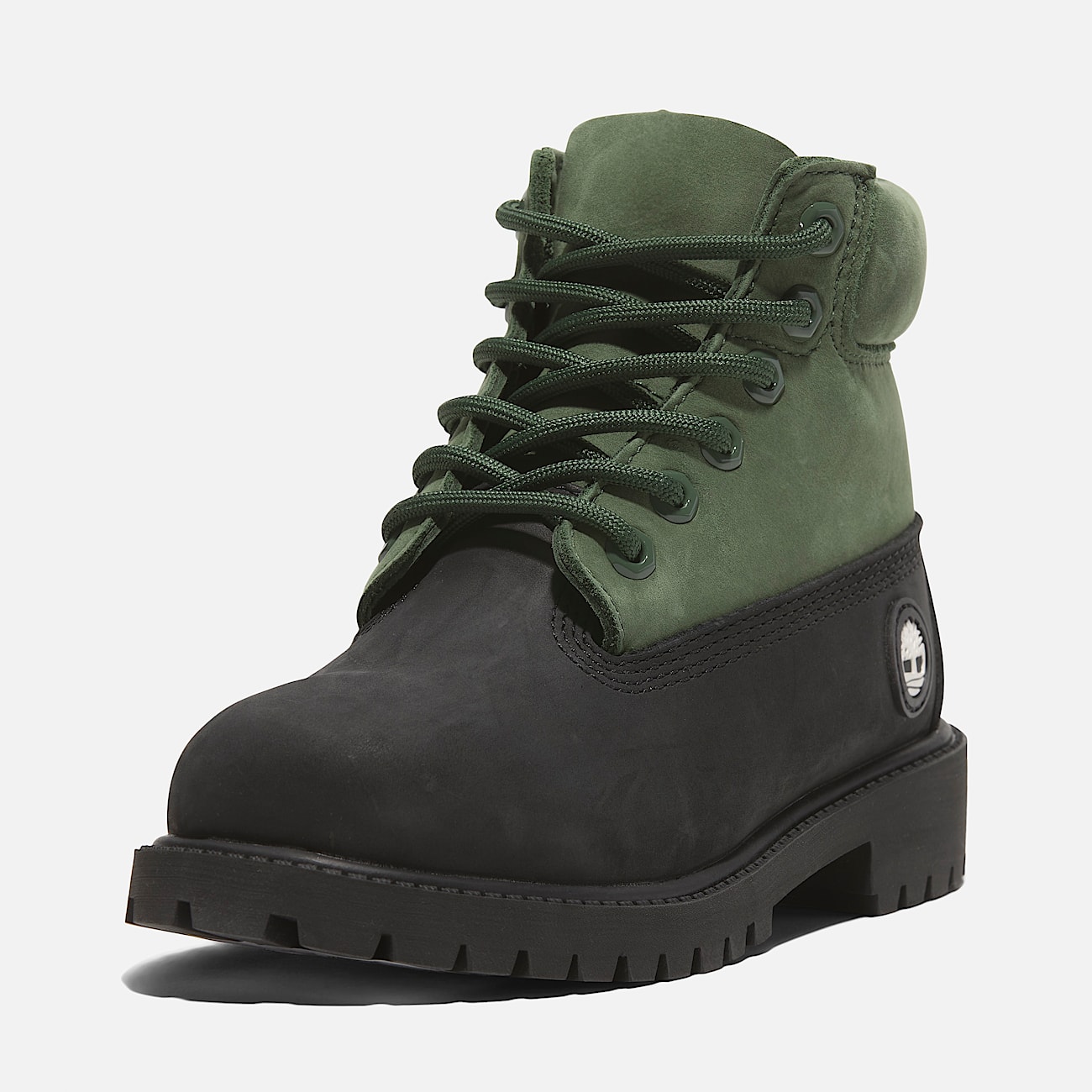 Timberland dark green boots shop