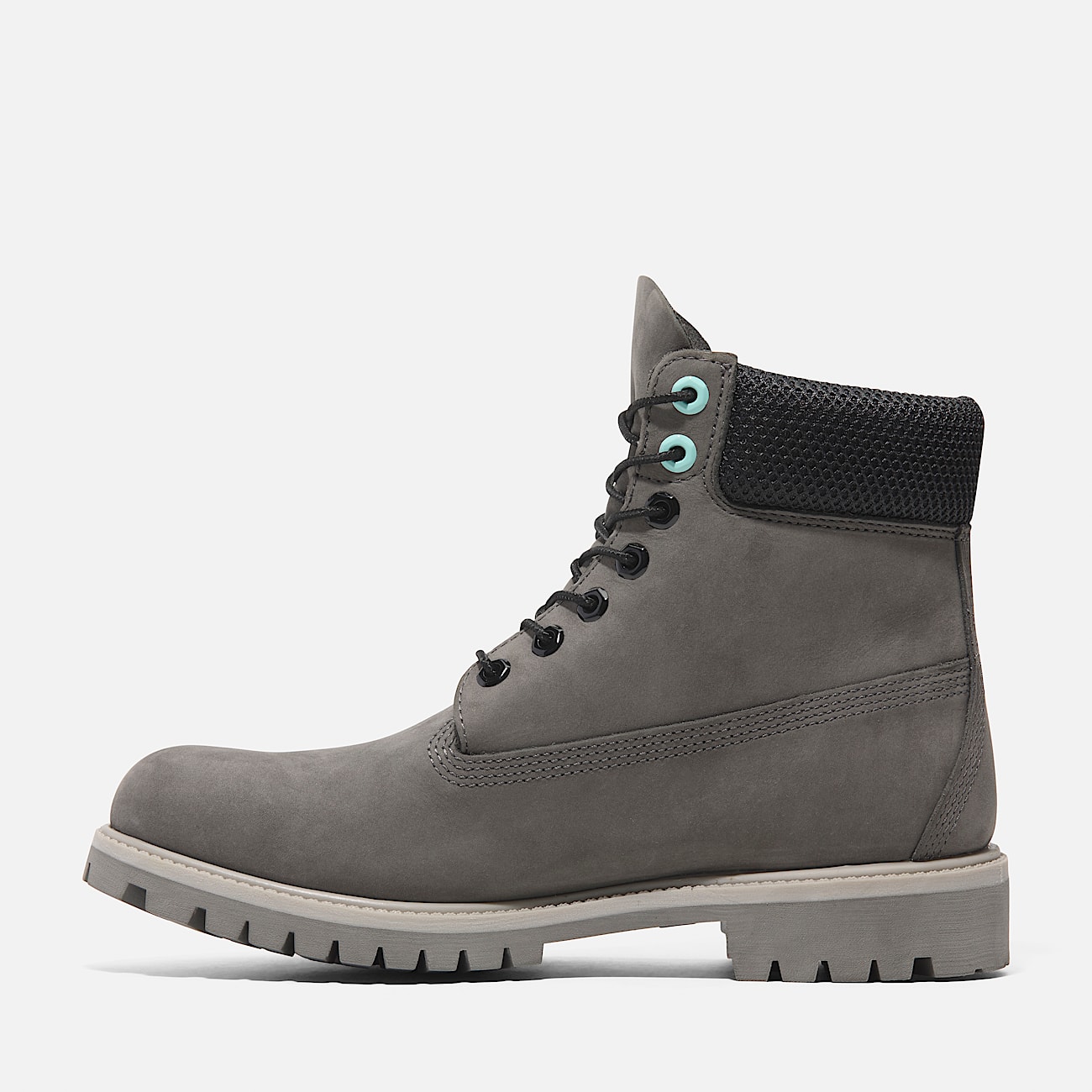 Wasserdichter Timberland Premium 6 Inch Boot zum Schnuren fur Herren in Hellgrau