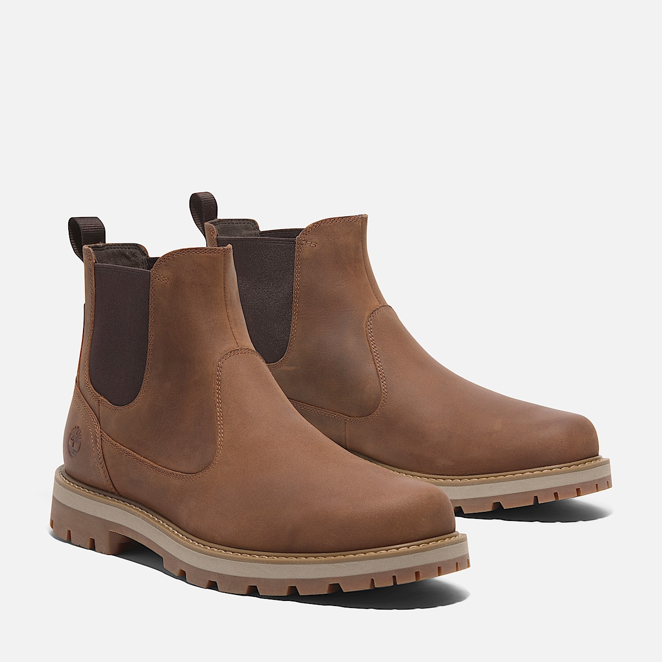 Britton Road Mid Chelsea Boot for Men in Brown