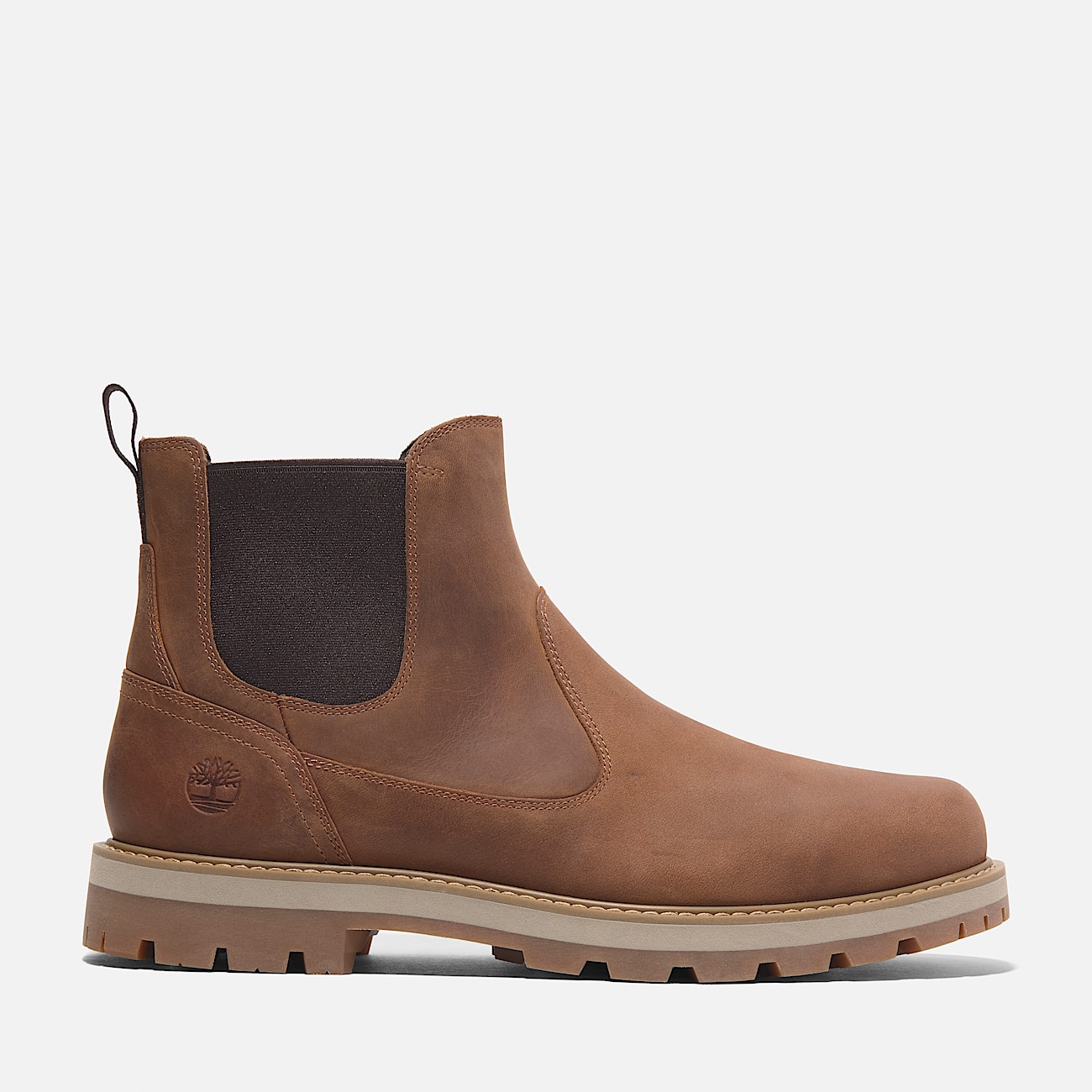 Britton Road Mid Chelsea Boot for Men in Brown