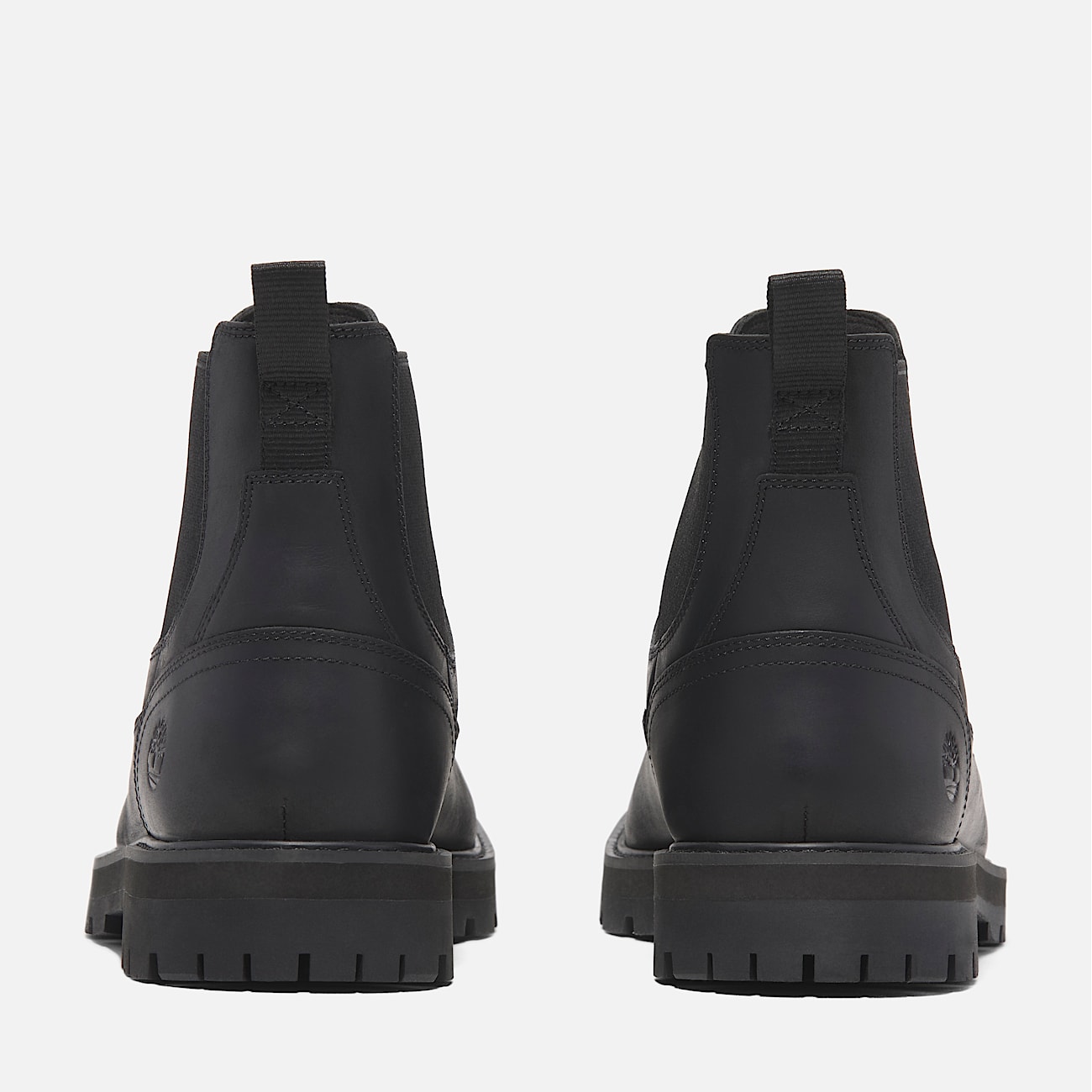 Britton Road Mid Chelsea Boot for Men in Black
