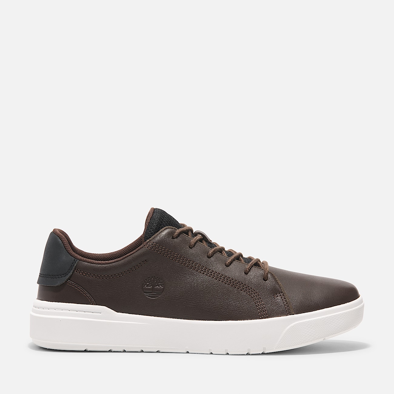 Seneca Bay Low Lace Up Trainer for Men in Dark Brown