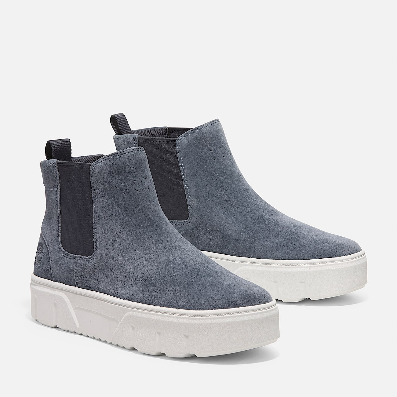 Laurel Court Mid Pull On Trainer for Women in Dark Blue