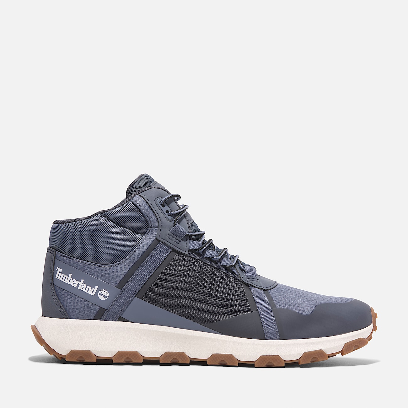Basket a lacets Winsor pour homme en bleu