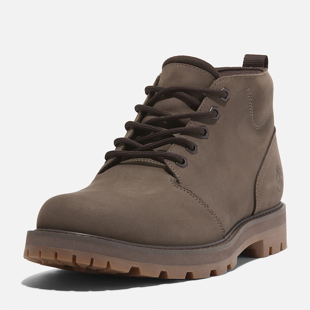Britton Road Mid Lace Up Waterproof Chukka Boot for Men in Brown