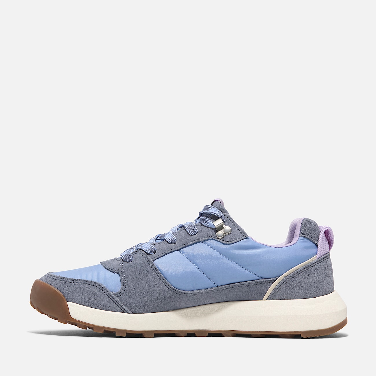 Retro Swift Low Lace Up Trainer for Women in Light Blue
