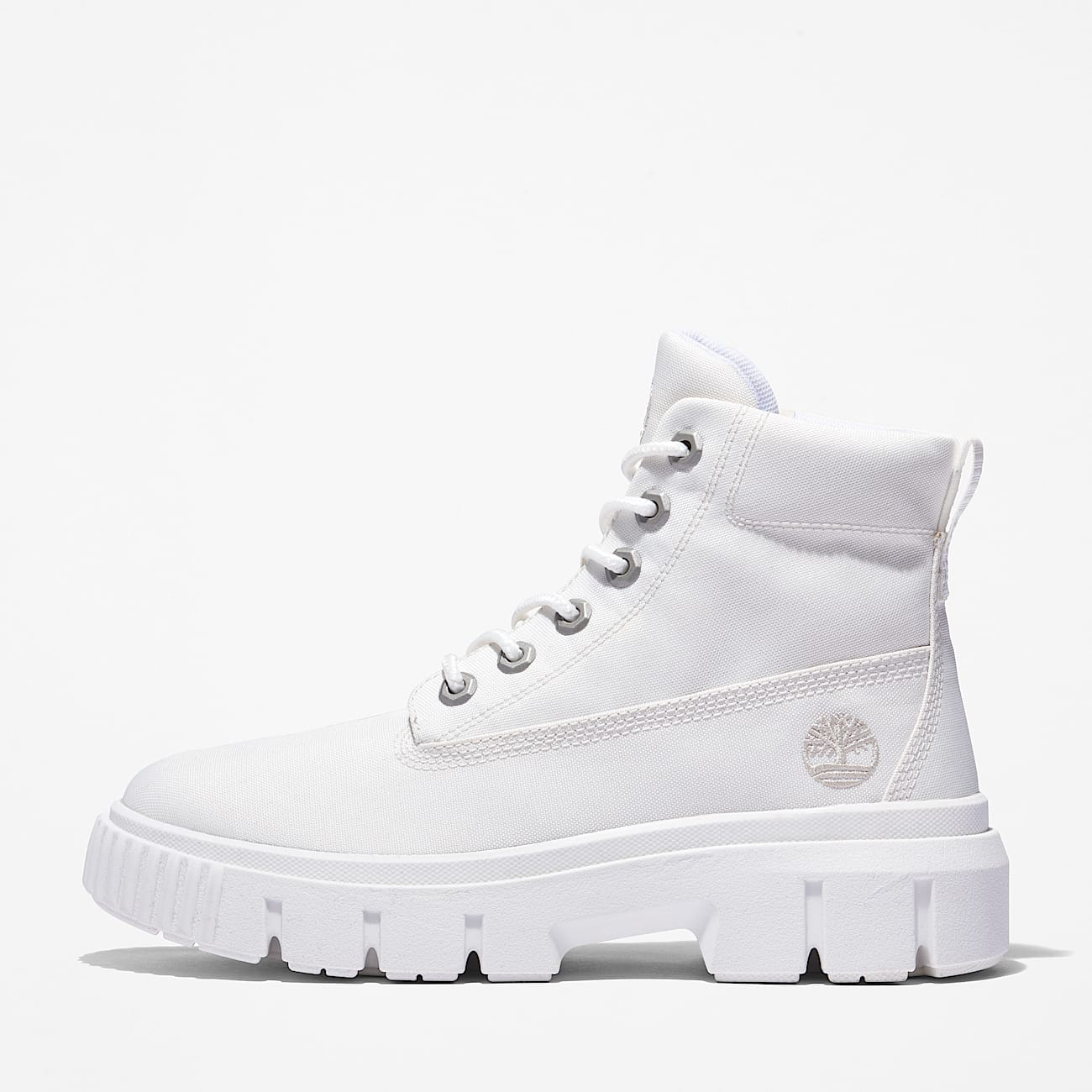Greyfield Mid Boot zum Schnuren fur Damen in WeiB