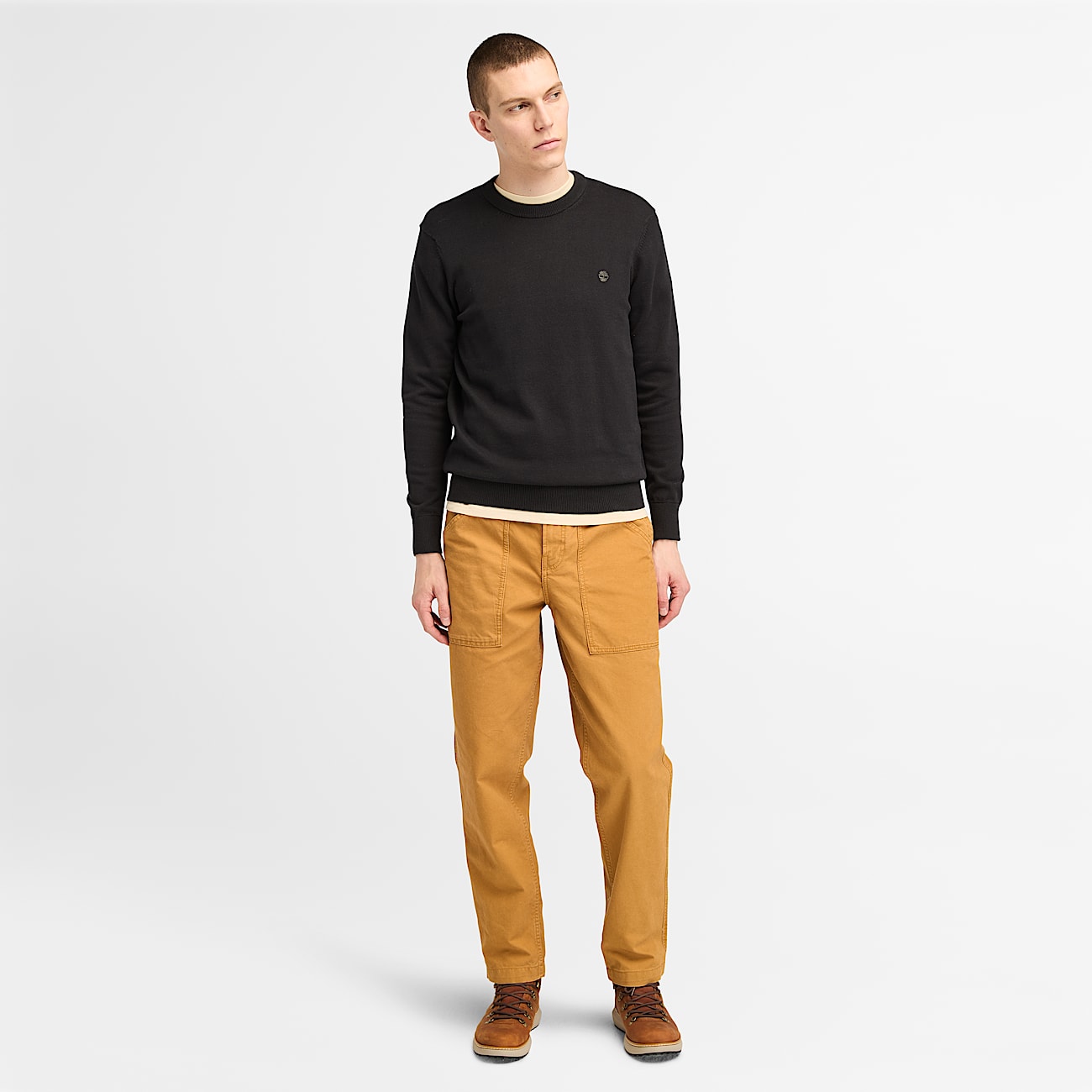 Timberland black jumper outlet