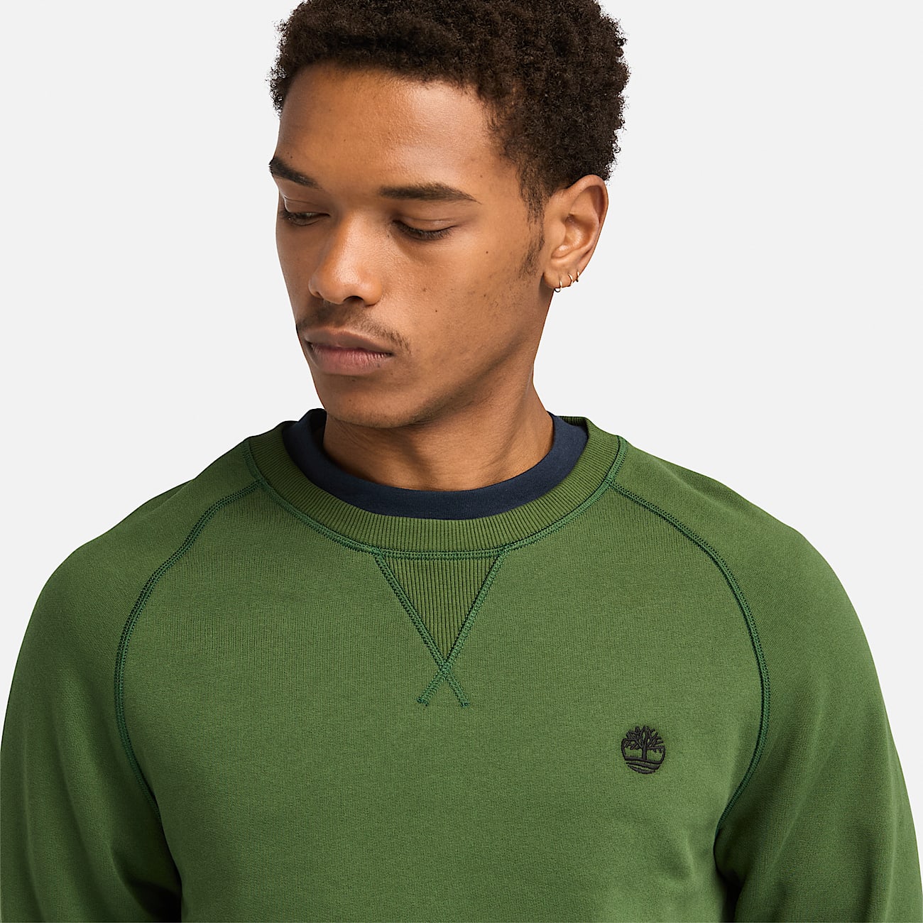 Green crew sweatshirt new arrivals