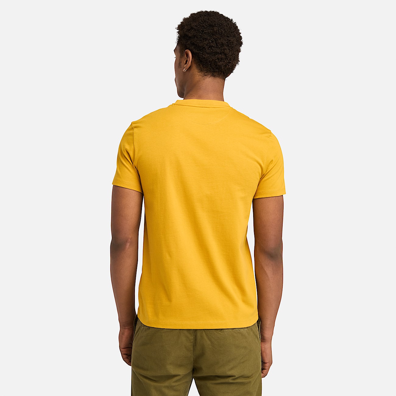 Dunstan River T shirt voor heren in geel