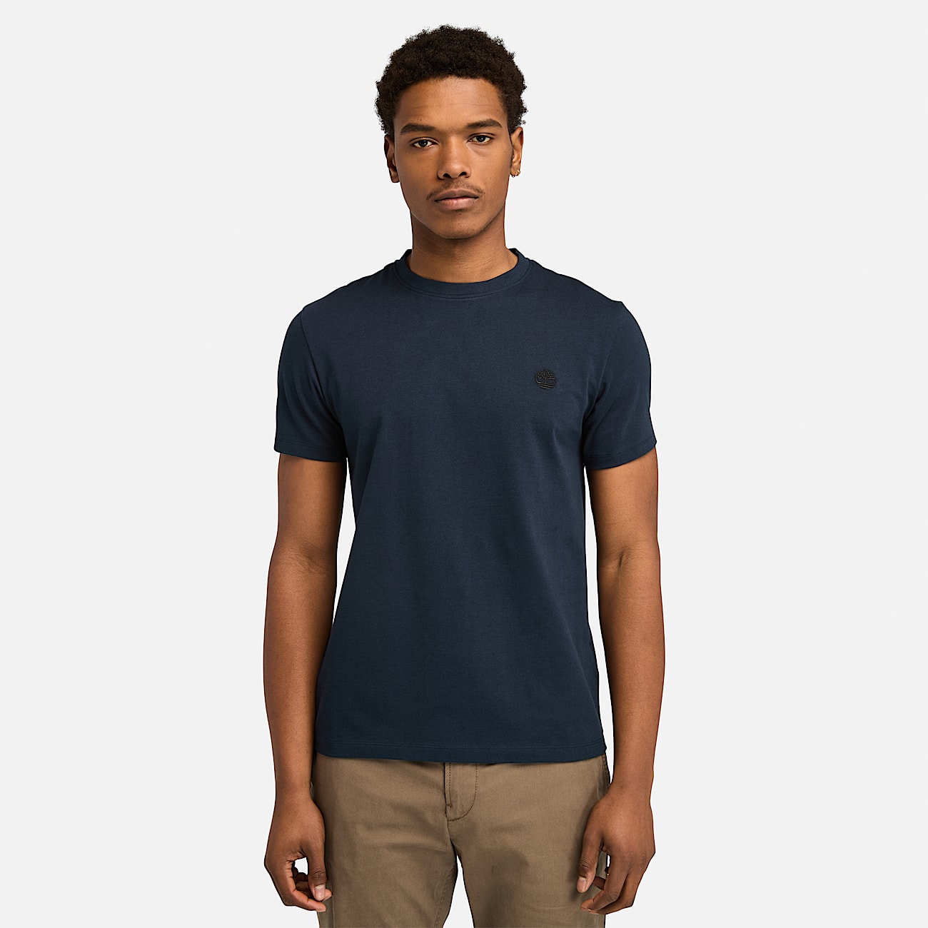 T shirt Dunstan River da Uomo in blu scuro