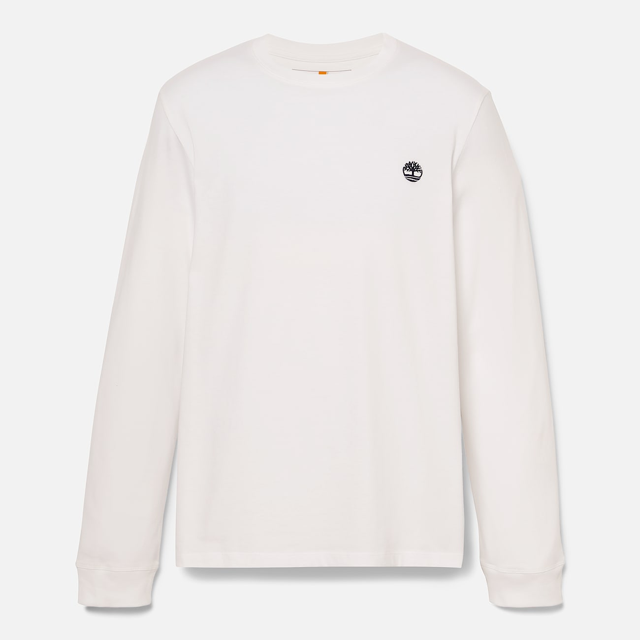 Dunstan River T shirt met lange mouwen voor heren in wit