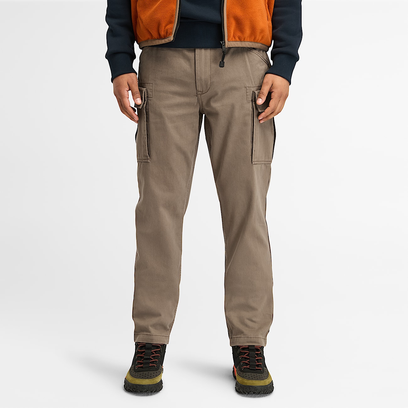 Mens twill cargo pants on sale