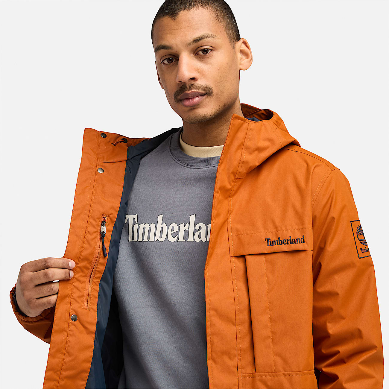 Timberland waterproof jacket mens sales