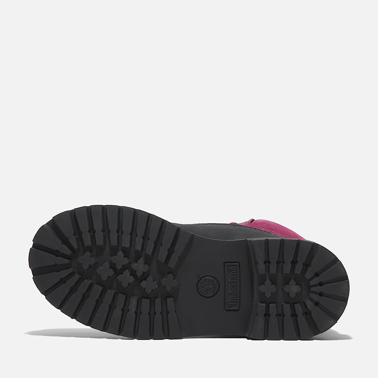 Black pink timberland boots discount