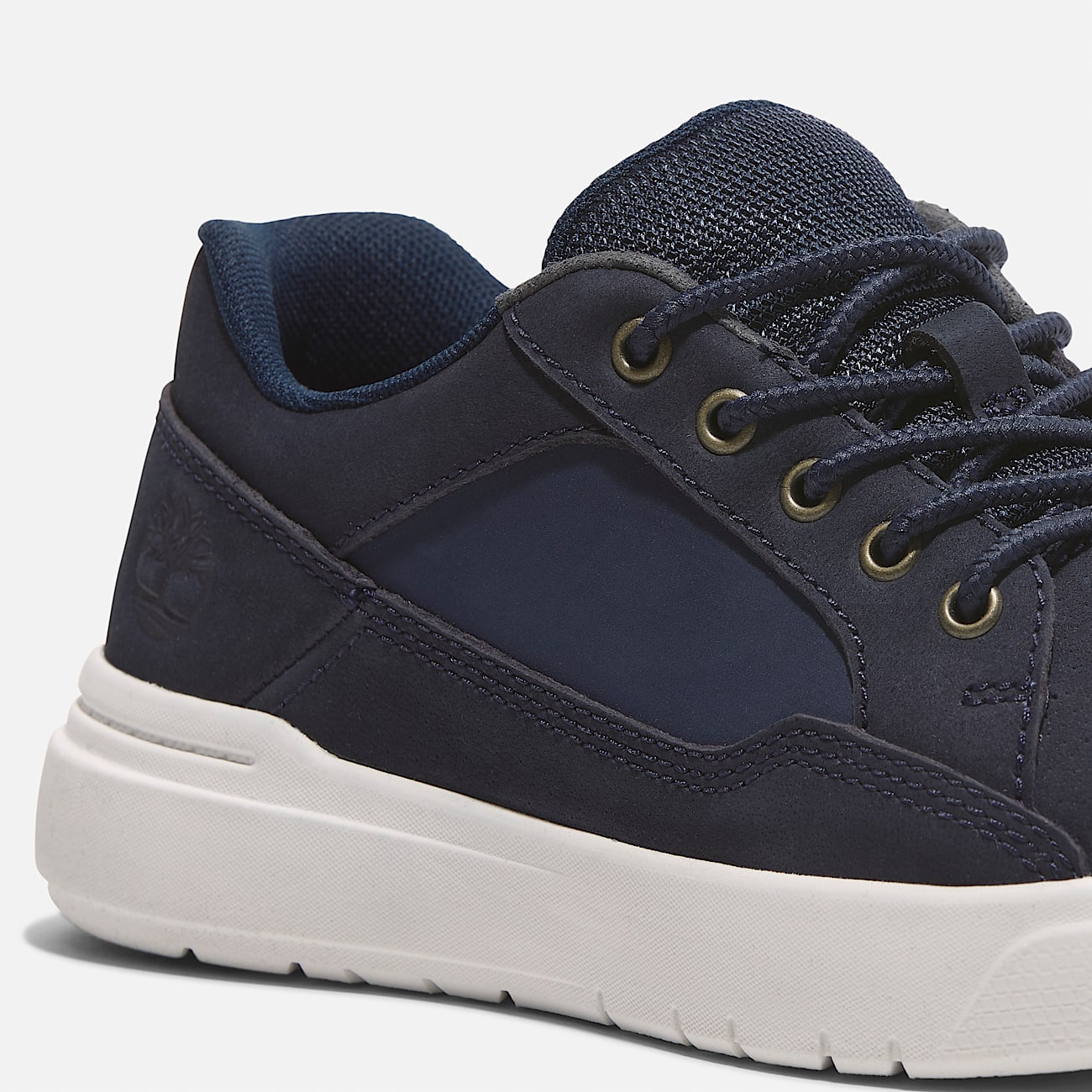 Allston Low Lace Up Trainer for Youth in Dark Blue