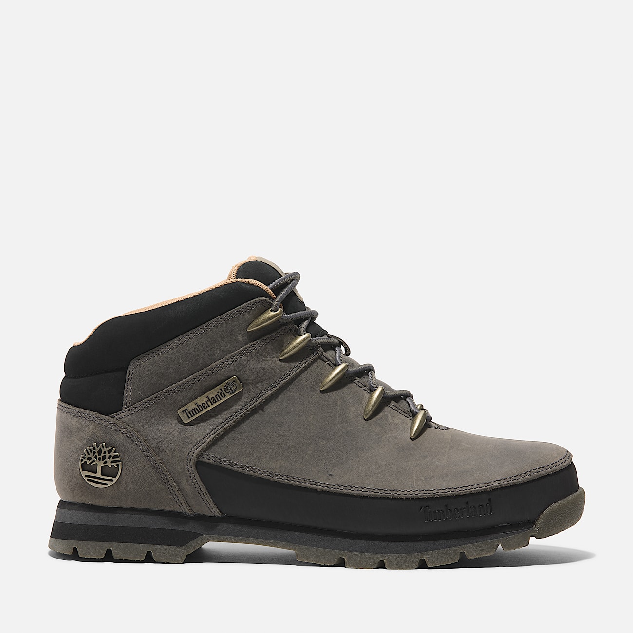 Bottine mi haute a lacets Euro Sprint pour homme en gris