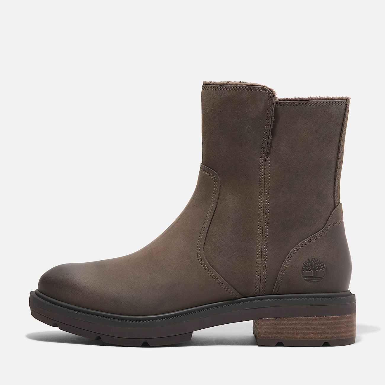 Brimfield Mid Warm Lined Boot for Women in Brown