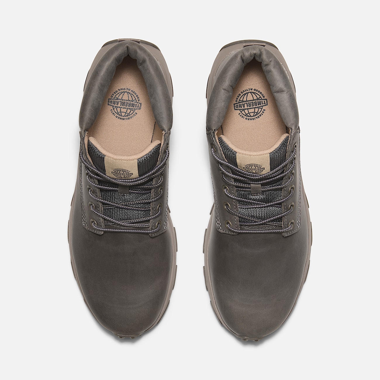 Winsor Park Mid Lace Up Trainer for Men in Grey