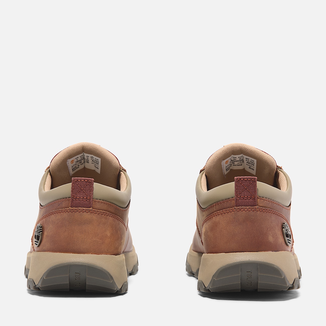 Basket basse a lacets Winsor Park pour homme en orange
