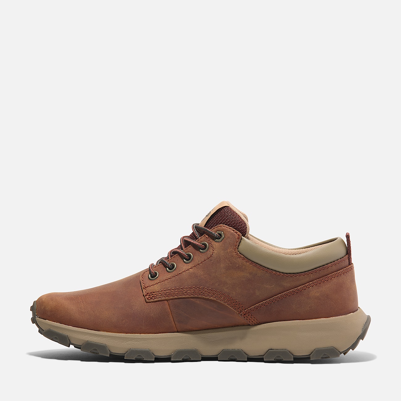 Zapatillas de cana baja con cordones Winsor Park para hombre en naranja