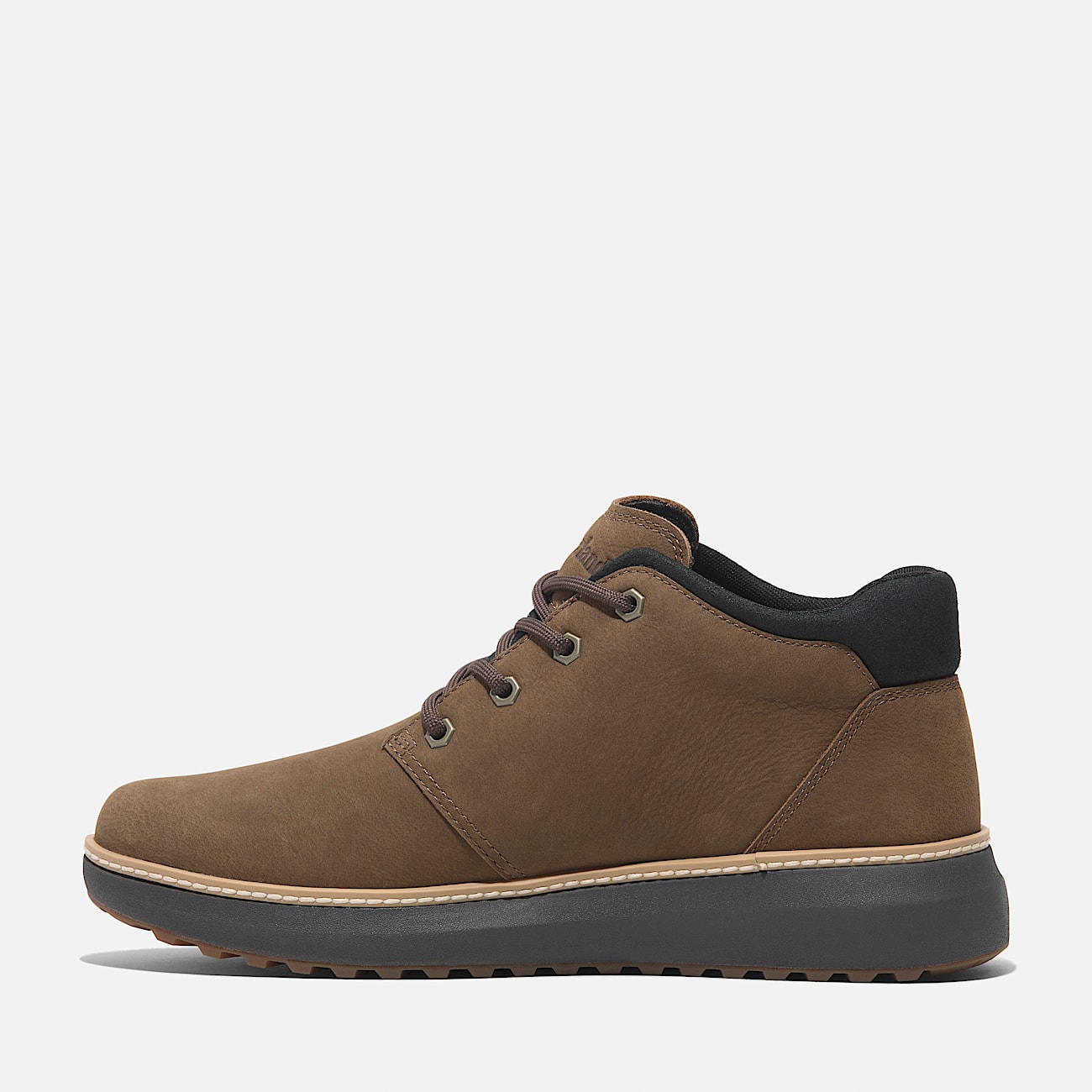 Hudson Road Mid Lace Up Chukka Boot for Men in Brown