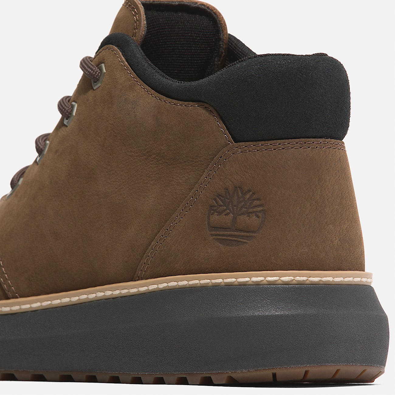 Hudson Road Mid Lace Up Chukka Boot for Men in Brown