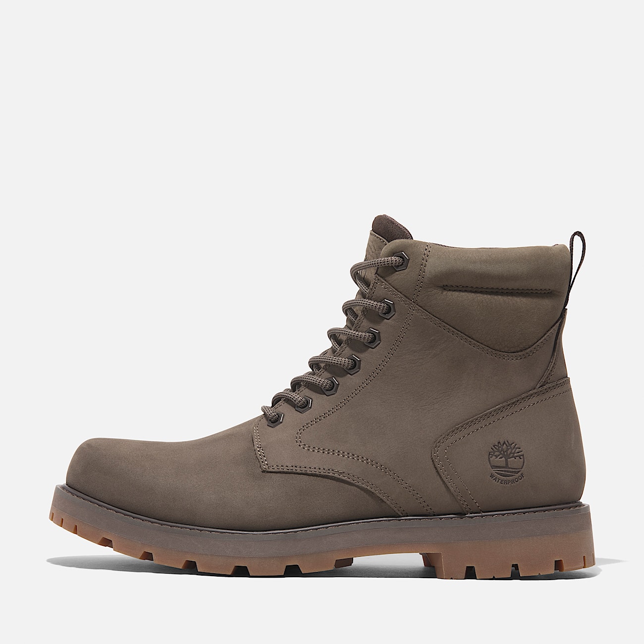 Britton Road Mid Lace Up Waterproof Boot for Men in Brown