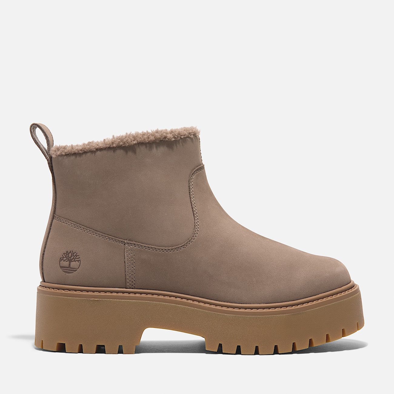 Botte Stone Street pour femme en beige