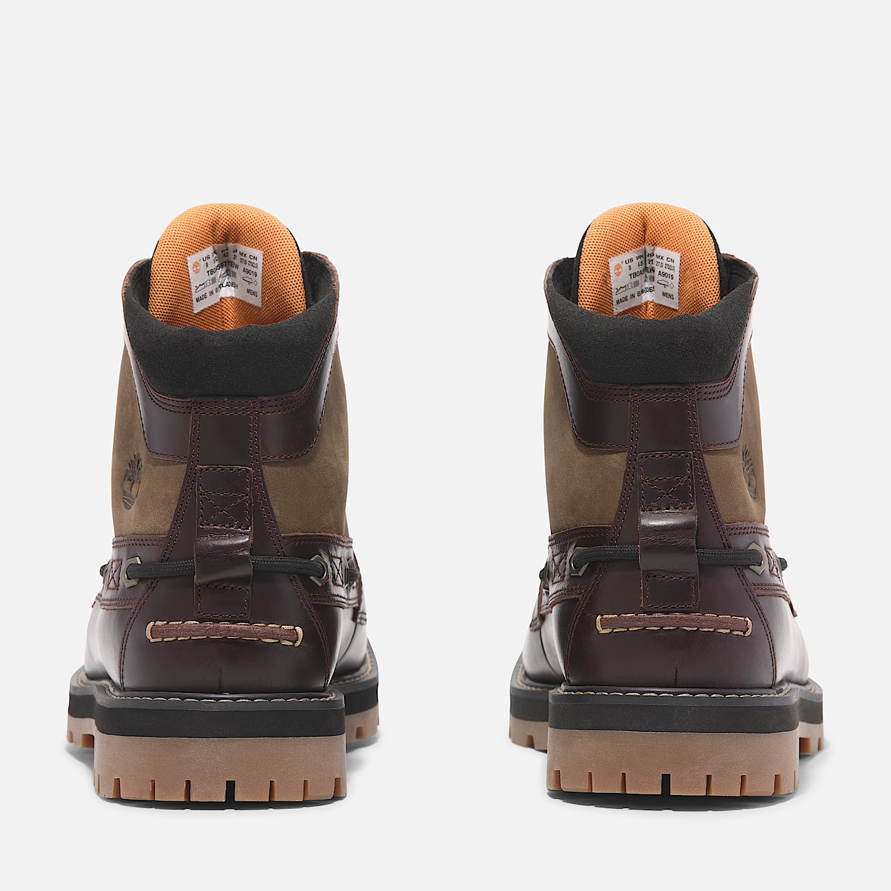 Britton Road 7 Eye Moc toe Boot for Men in Dark Red