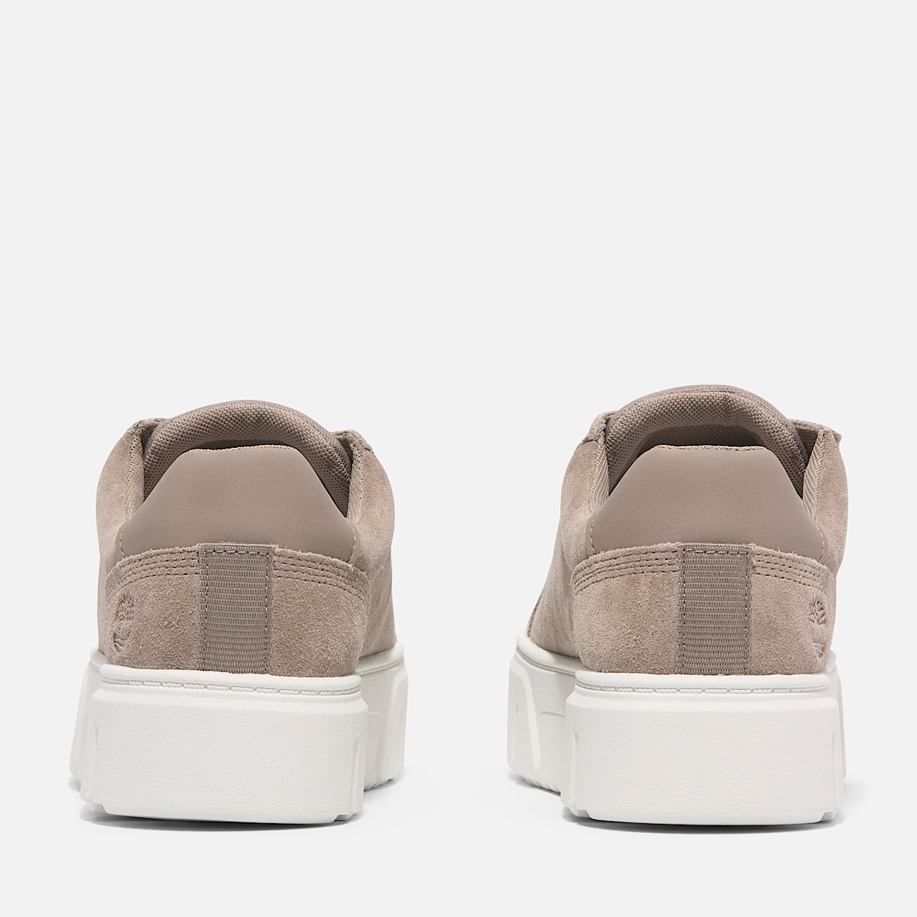 Laurel Court Low Lace Up Sneaker voor dames in beige suede
