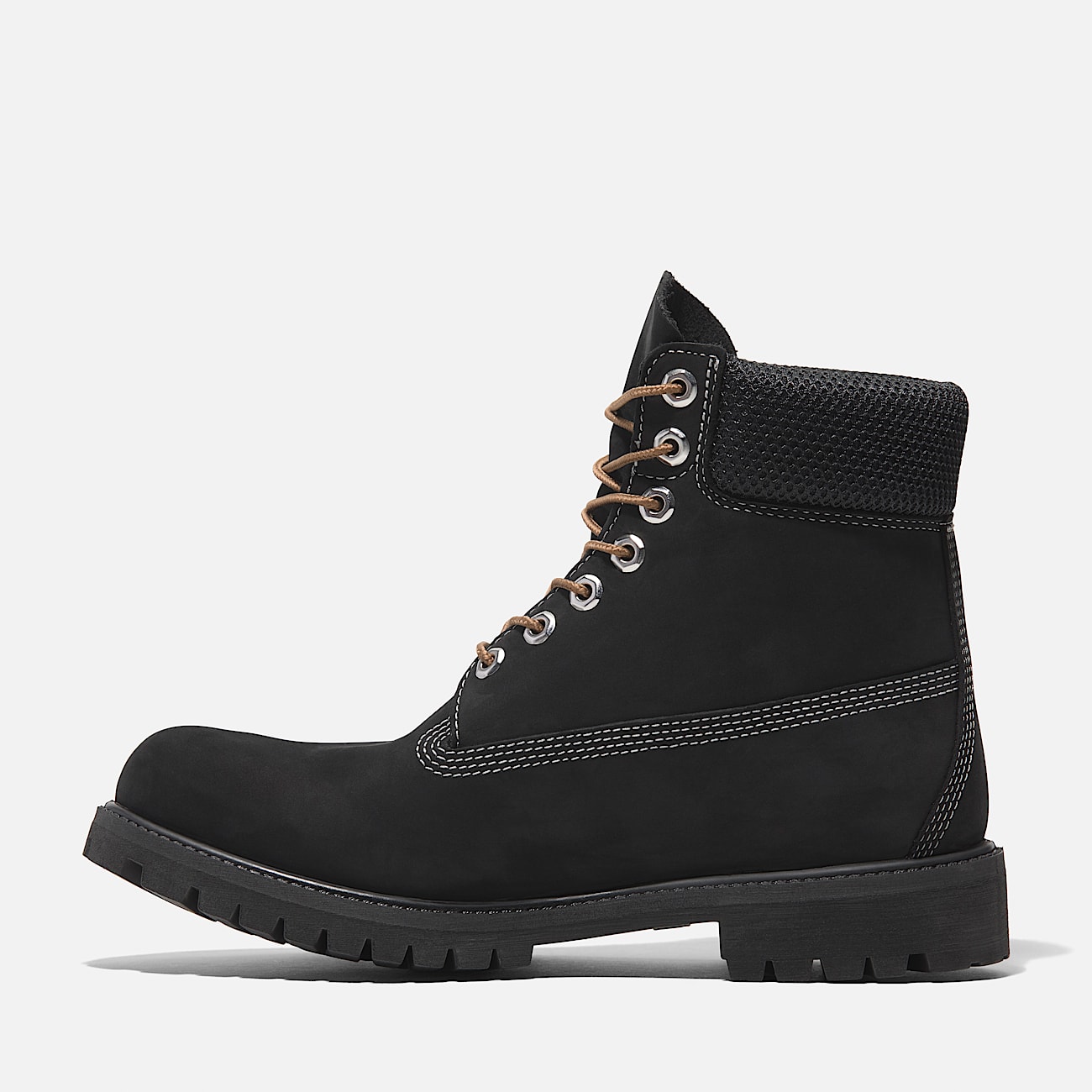 Timberland Premium 6 Inch Waterdichte Veterboot voor heren in zwart