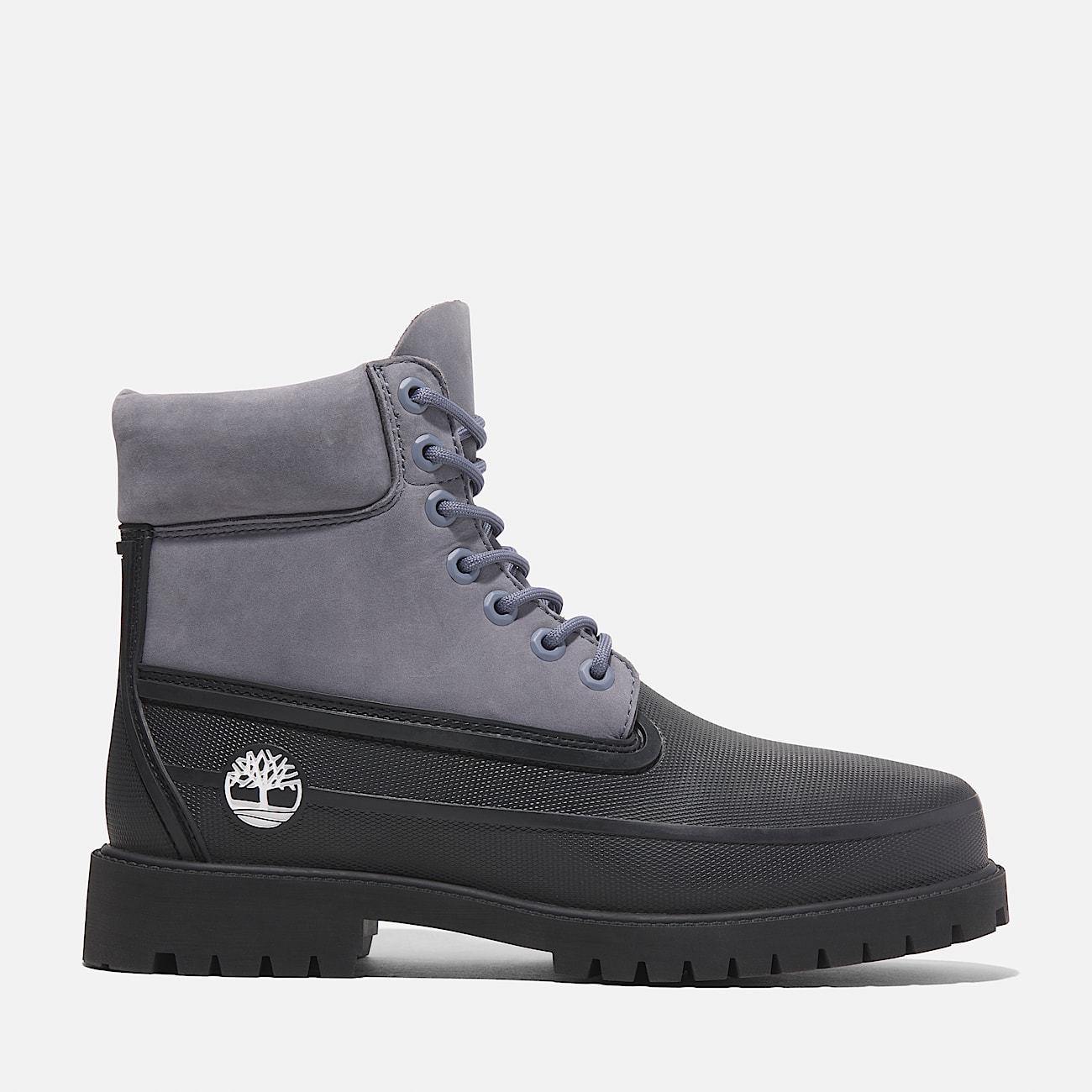 Timberland Heritage 6 Inch Waterdichte Veterboot voor heren in zwart blauw