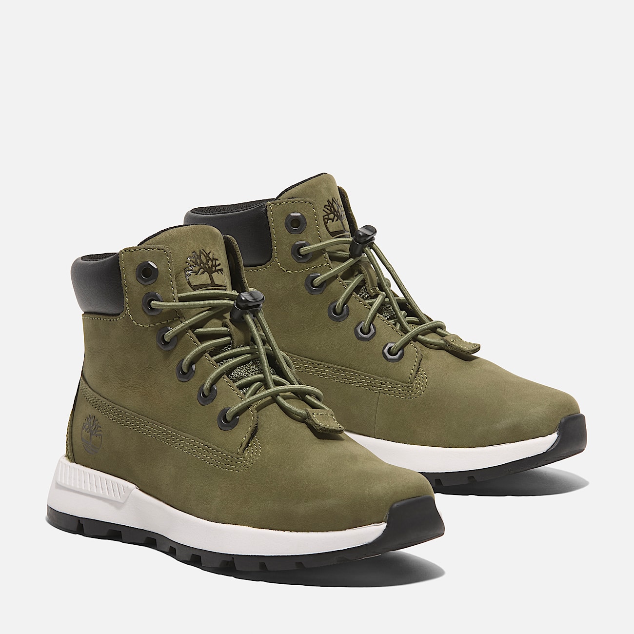 Killington Trekker Mid Bungee Trainer for Youth in Green