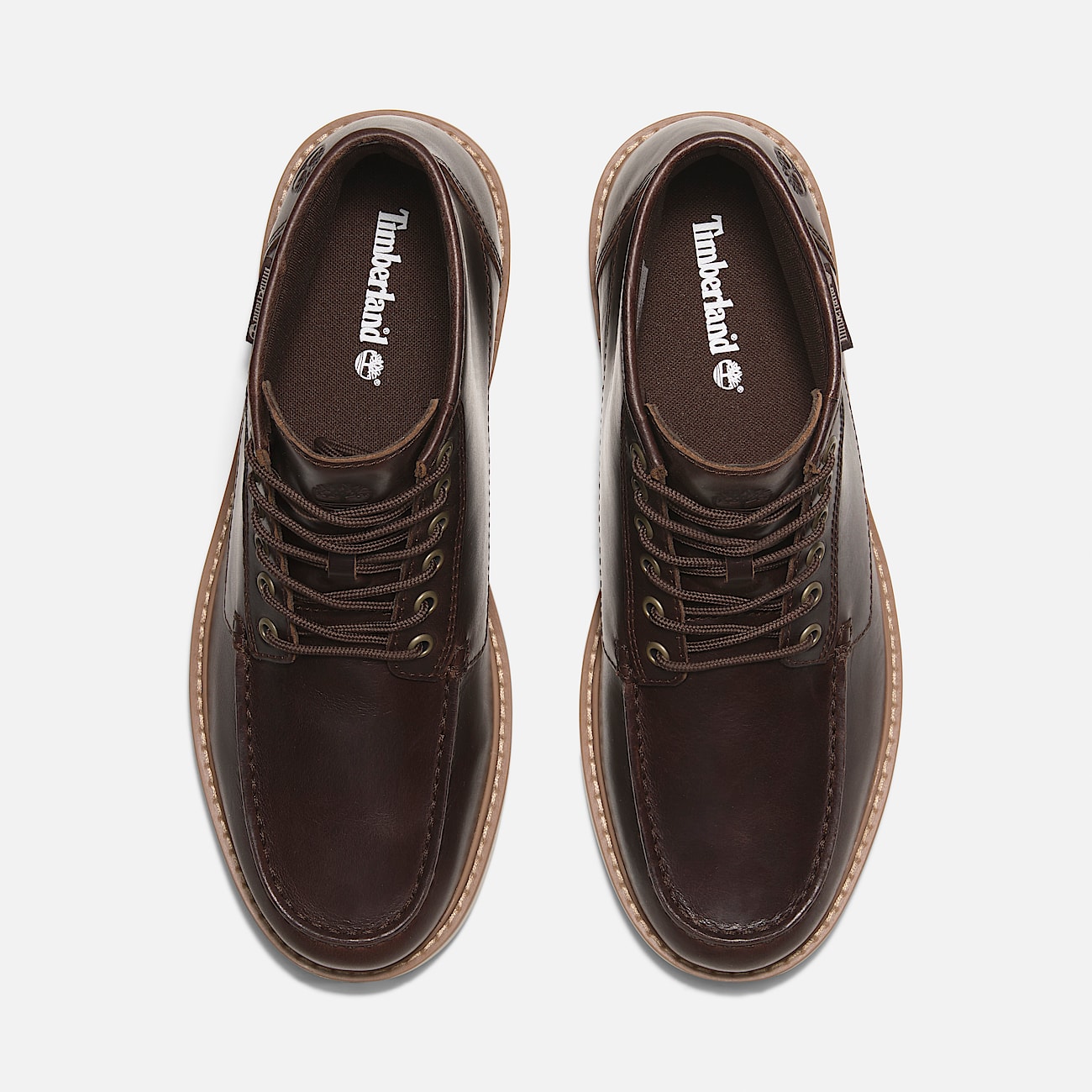 Newmarket Mid Lace Up Chukka Boot for Men in Dark Brown