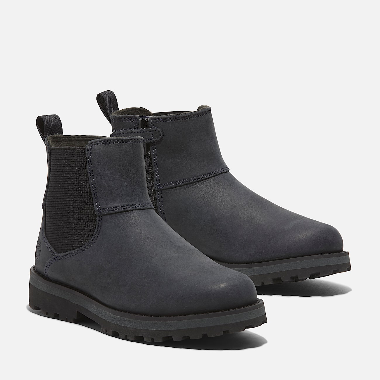 Courma Kid Chelsea Boot for Youth in Dark Blue